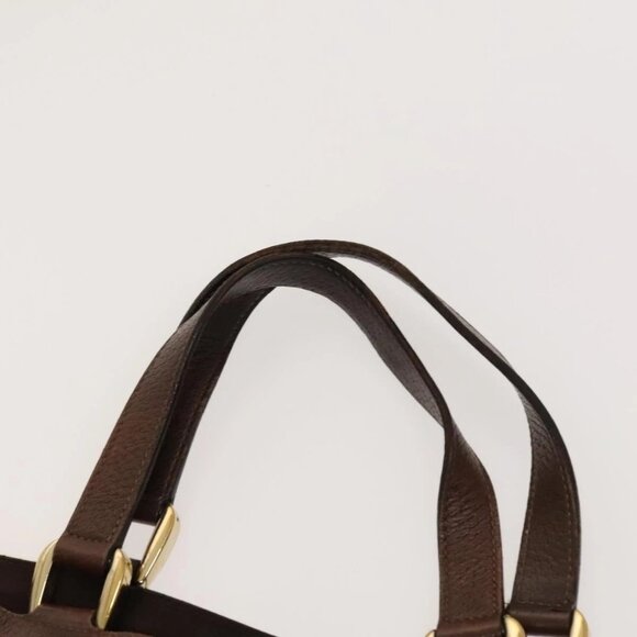 GUCCI GG Canvas Abbey Tote Bag 2Set Beige Gold Auth BA2173 - Picture 9 of 16